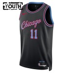 Maillot NBA Chicago Bulls Ayo Dosunmu Nike 2025-26 City Edition Noir Swingman - Enfant